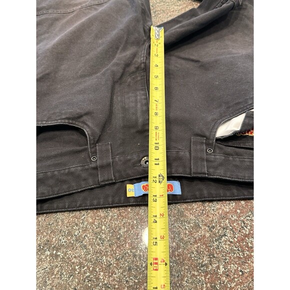 Vtg Y2K Empyre Double Knee‎ Loose Fit Baggy Black Jeans Pants Fits 30  Skater - Picture 9 of 12